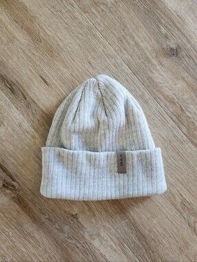 Bula Gray Merino Wool Blend Knit Winter Beanie Hat